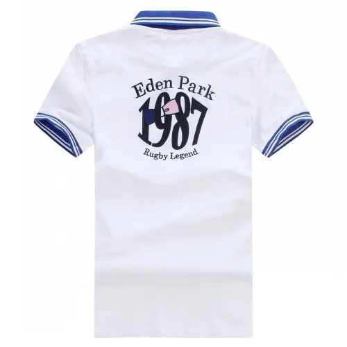 Homme POLO Best Selling New 98%COTTON Eden Park for Men POLO Nice Quality  Embroidery Big Size M L XL XXL XXXL Free Shippin