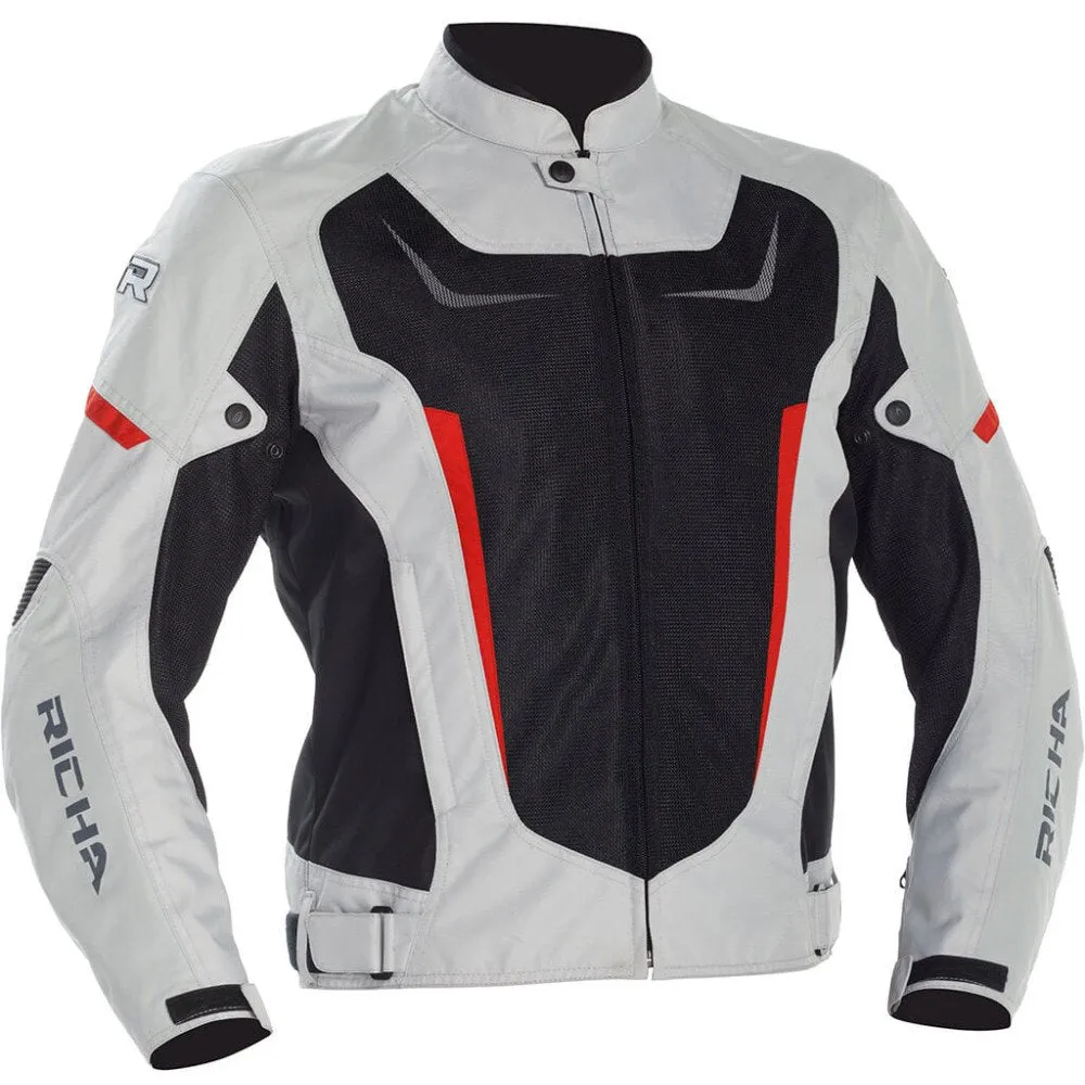 Moto Jacket Richa Airstrike 2 Jacket, Grey/Black